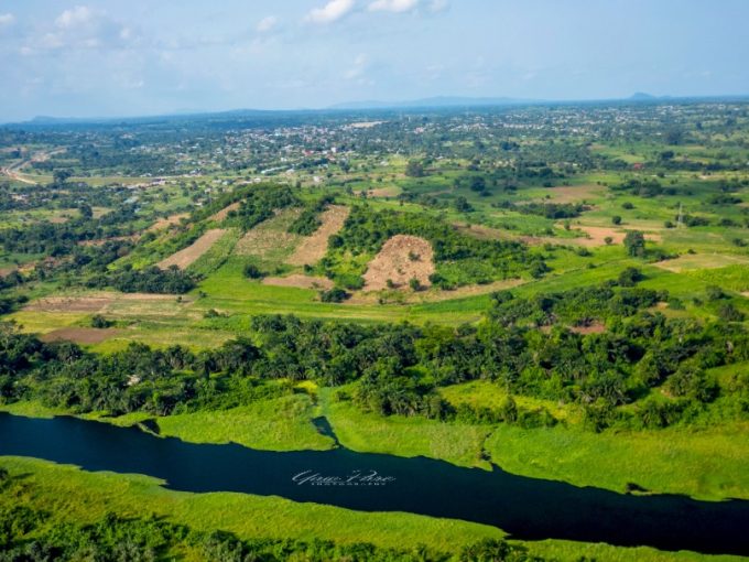 Prime Waterfront Property with Islands For Sale in Juapong